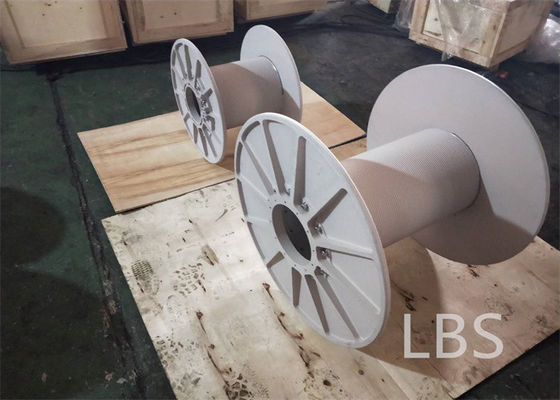 CCS Certified 900mm Diameter Steel Cable Drum For Construction