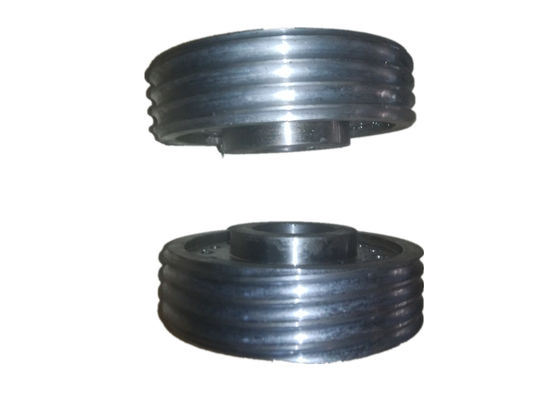 High Polymer 50m Capcacity Grooved Winch Drum , Metal Cable Drum For Assembly Winch