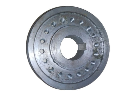 High Polymer 50m Capcacity Grooved Winch Drum , Metal Cable Drum For Assembly Winch