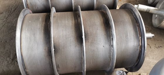 느린 속도 가루 된 윈치 드럼 승무원 승강기 운반 사람들을 위해 창문 청소기